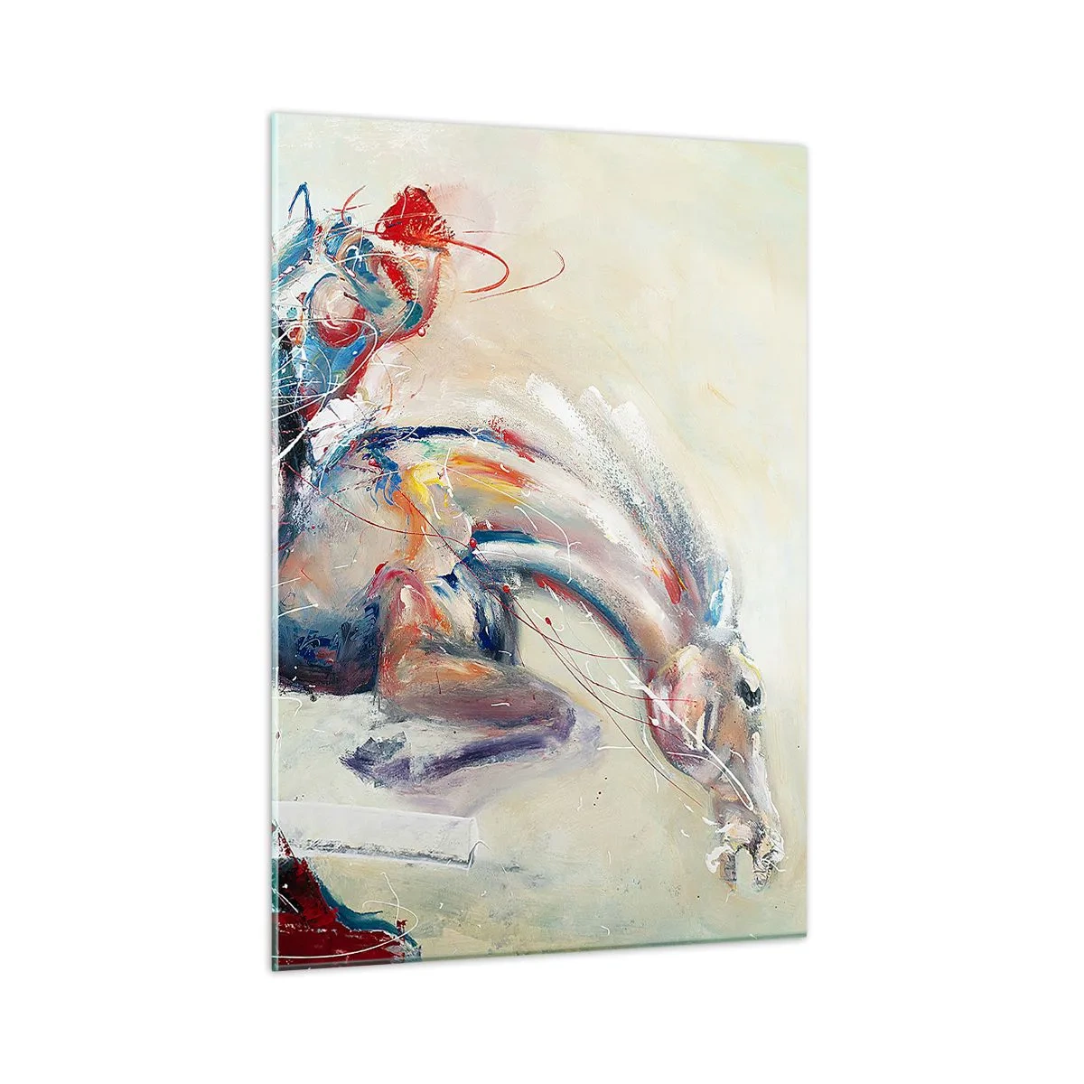 Obraz na skle - Drž se, letíme - 50x70 cm