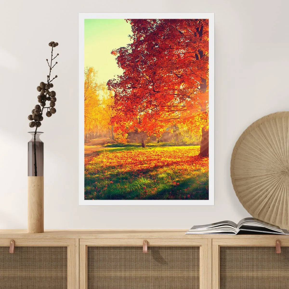 Plakát - Rudé je krásné - 30x40 cm