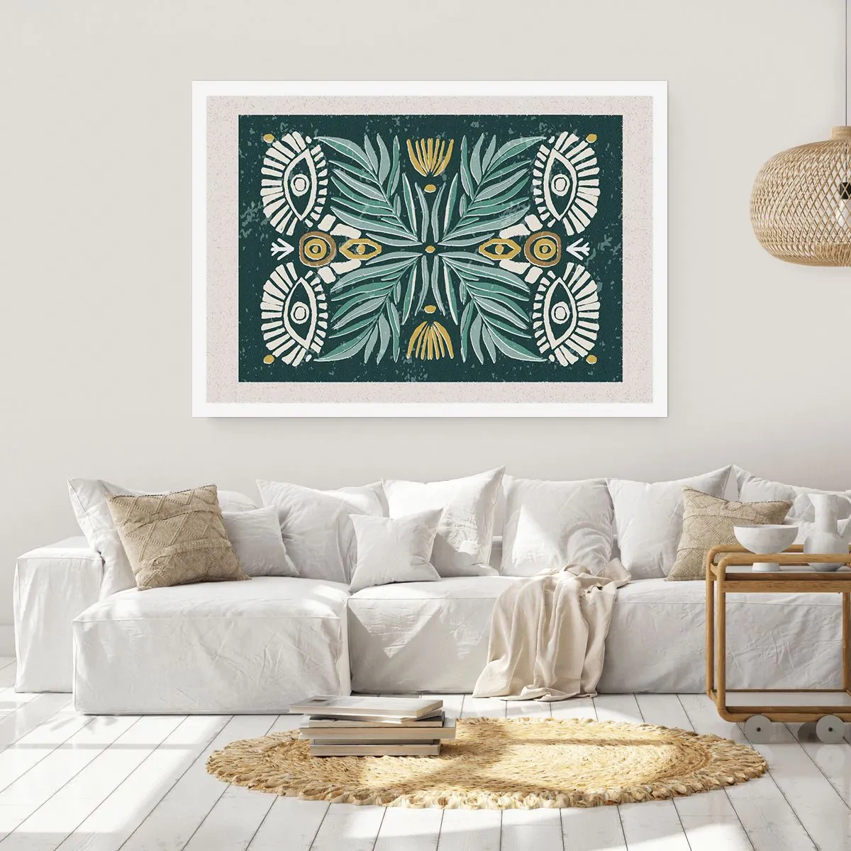 Plakát - Jako lidová vystřihovánka - 100x70 cm