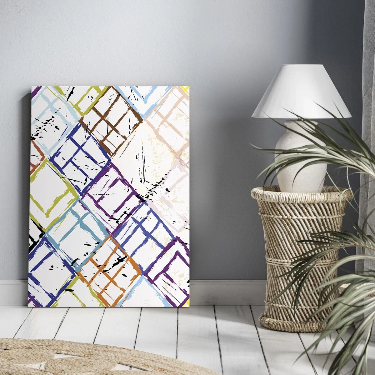 Obraz na plátně - Buňky k pronájmu - 50x70 cm