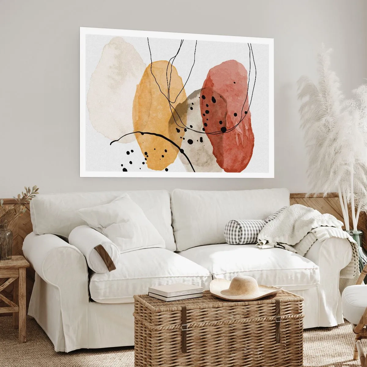 Plakát - Jako lehký, průzračný vzduch - 70x50 cm