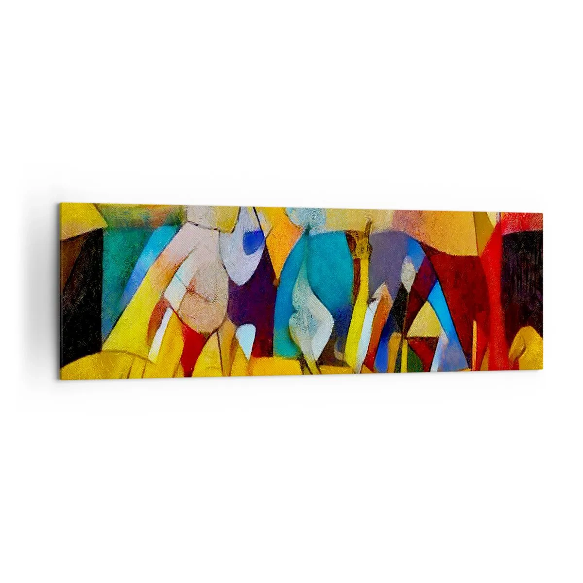 Obraz na plátně - Slunce - život - radost - 160x50 cm