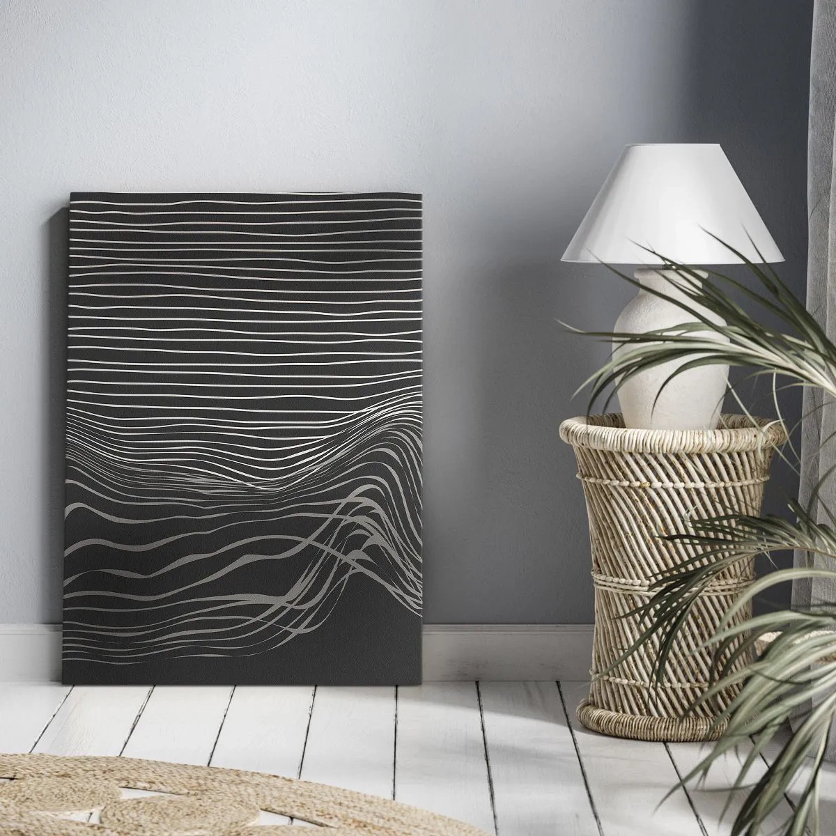 Obraz na plátně - Rytmus a přízvuk - 45x80 cm