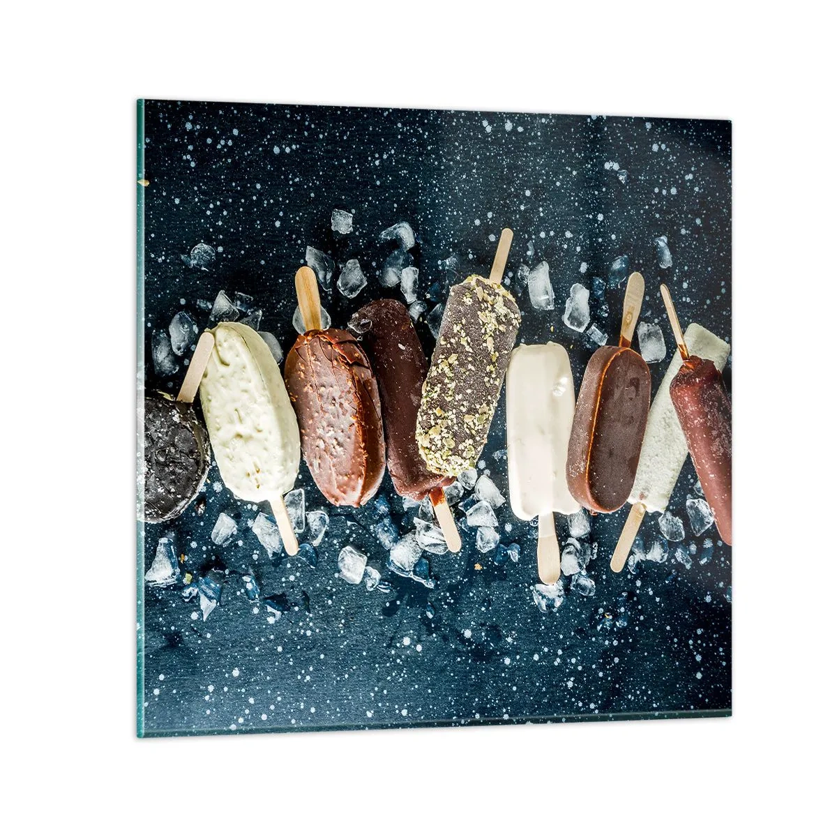 Obraz na skle - Chuť horkého léta - 70x70 cm