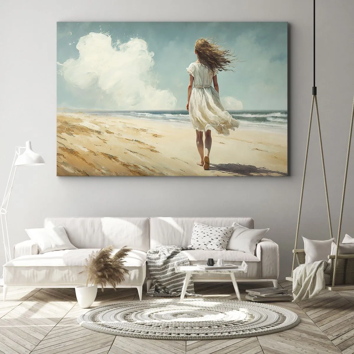 Obraz na plátně - Směrem k slunci a větru - 70x50 cm