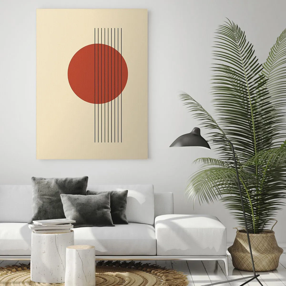 Obraz na skle - Pořád dokola - 80x120 cm