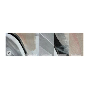 Vzor Fototapety Premium Canvas - Kompozice: černý a šedý oblouk - Abstrakce, Kus, Moderní umění - 100x30 cm