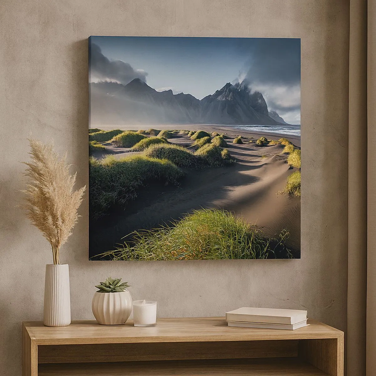 Obraz na plátně - Harmonie živlů - 30x30 cm