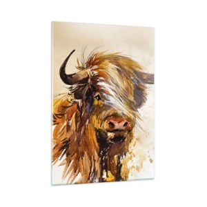 Obraz na skle - Pýcha lovce - 50x70 cm