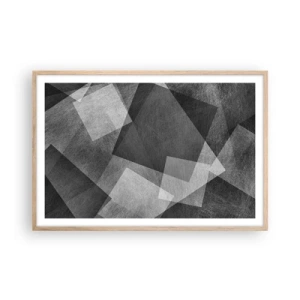 Plakát v rámu světlý dub - Odvěký symbol trvalosti a pořádku - 91x61 cm