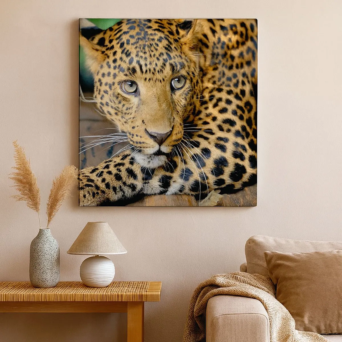 Obraz na plátně - Neboj se, přistup - 30x30 cm