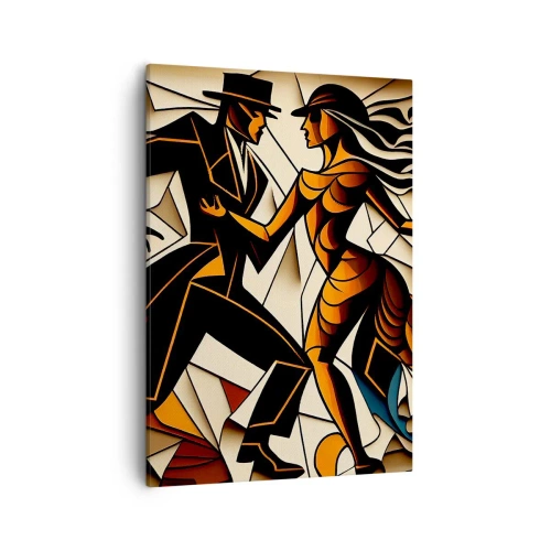 Obraz na plátně - Tanec vřelosti a vášně - 50x70 cm