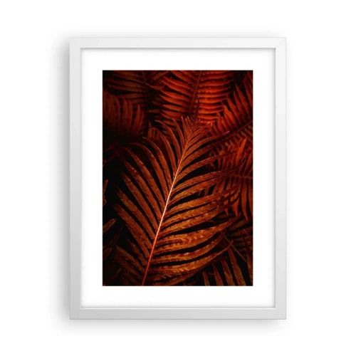 Plakát v bílém rámu - Žár života - 30x40 cm