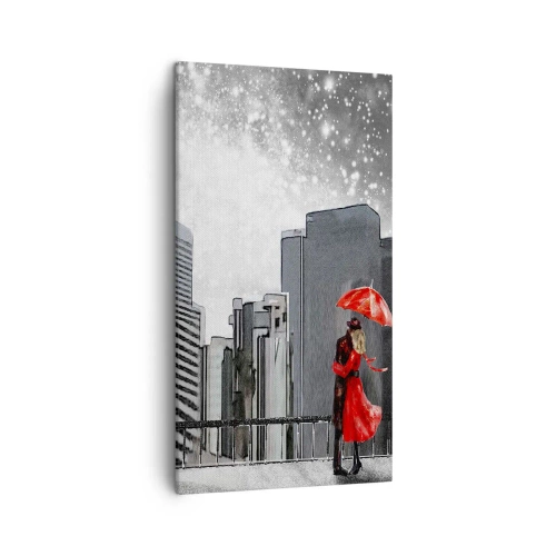 Obraz na plátně - Člověk není kámen - 45x80 cm