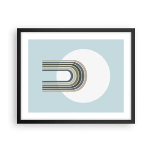 Plakát v černém rámu - Neodolatelná přitažlivost - 50x40 cm