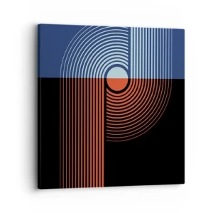 Obraz na plátně - V geometrickém objetí - 30x30 cm