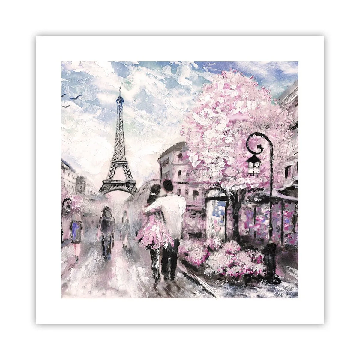 Plakát - Když se zamilovat, tak jenom v… - 40x40 cm