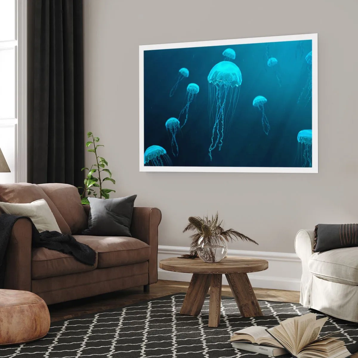 Plakát - Oceánský tanec - 91x61 cm