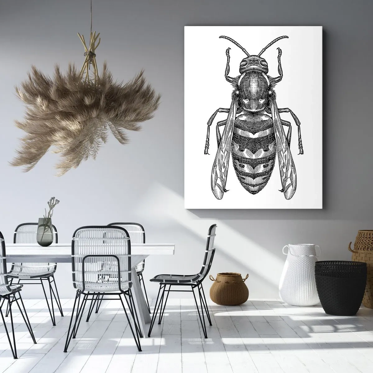 Obraz na plátně - Z hmyzí planety - 50x70 cm