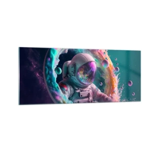 Obraz na skle - Hvězdná brána - 100x40 cm