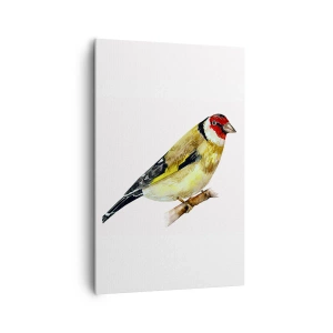 Obraz na plátně - Ptáčí portrét - 80x120 cm
