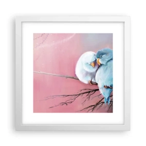 Plakát v bílém rámu - Co k tomu dodat?… - 30x30 cm