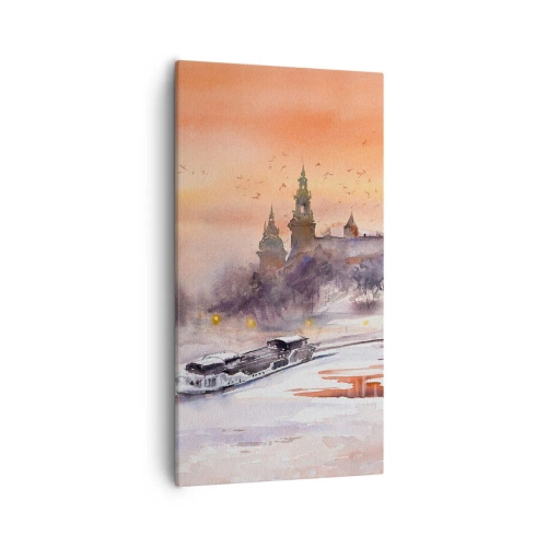 Obraz na plátně - Královský západ slunce - 55x100 cm