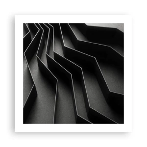 Plakát - Prostorový pořádek - 50x50 cm