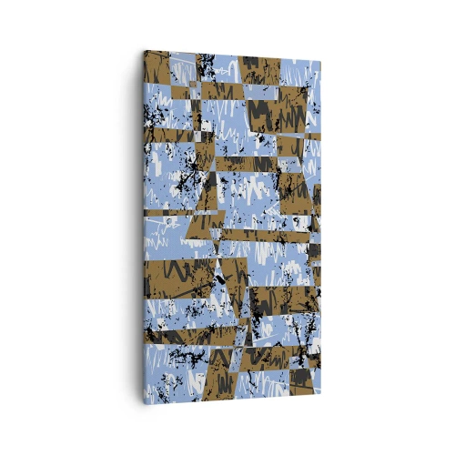 Obraz na plátně - Nelidová vystřihovánka - 45x80 cm