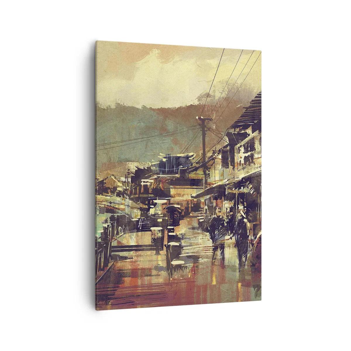 Obraz na plátně - Život jako bohatství šedi - 70x100 cm