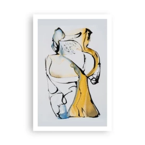 Plakát - Skleněná abstrakce - 61x91 cm