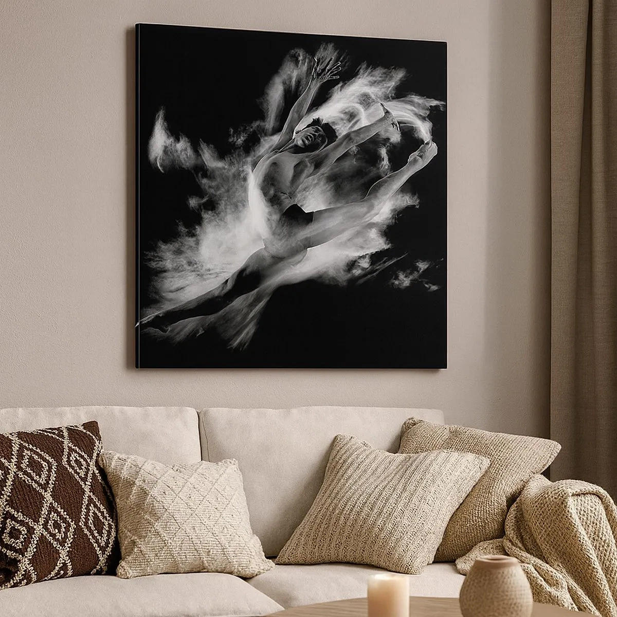 Obraz na plátně - Zastaven za letu - 30x30 cm