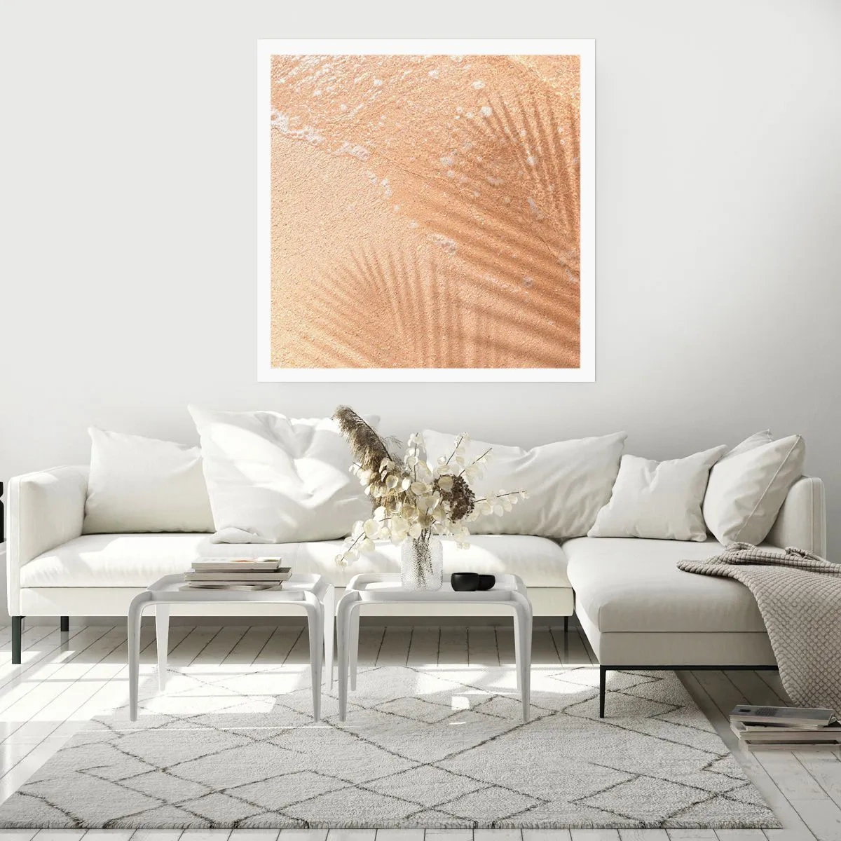 Plakát - Stín horkého léta - 60x60 cm