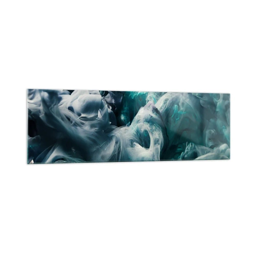 Obraz na skle - Pohyb barvy - 160x50 cm