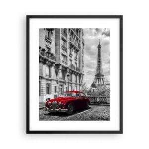 Plakát v černém rámu - Dravec ve městě - 40x50 cm