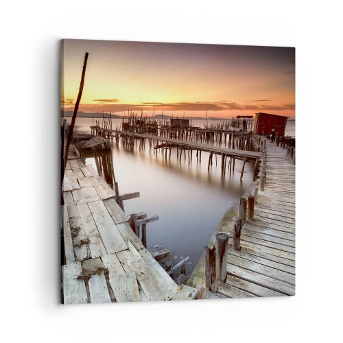 Obraz na plátně - Autentičnost, ne turistická atrapa - 60x60 cm