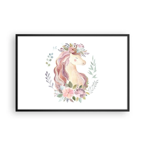 Plakát v černém rámu - Pozvánka do říše pohádek - 91x61 cm