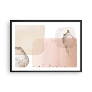 Plakát v černém rámu - Pohled skrze barvy - 70x50 cm