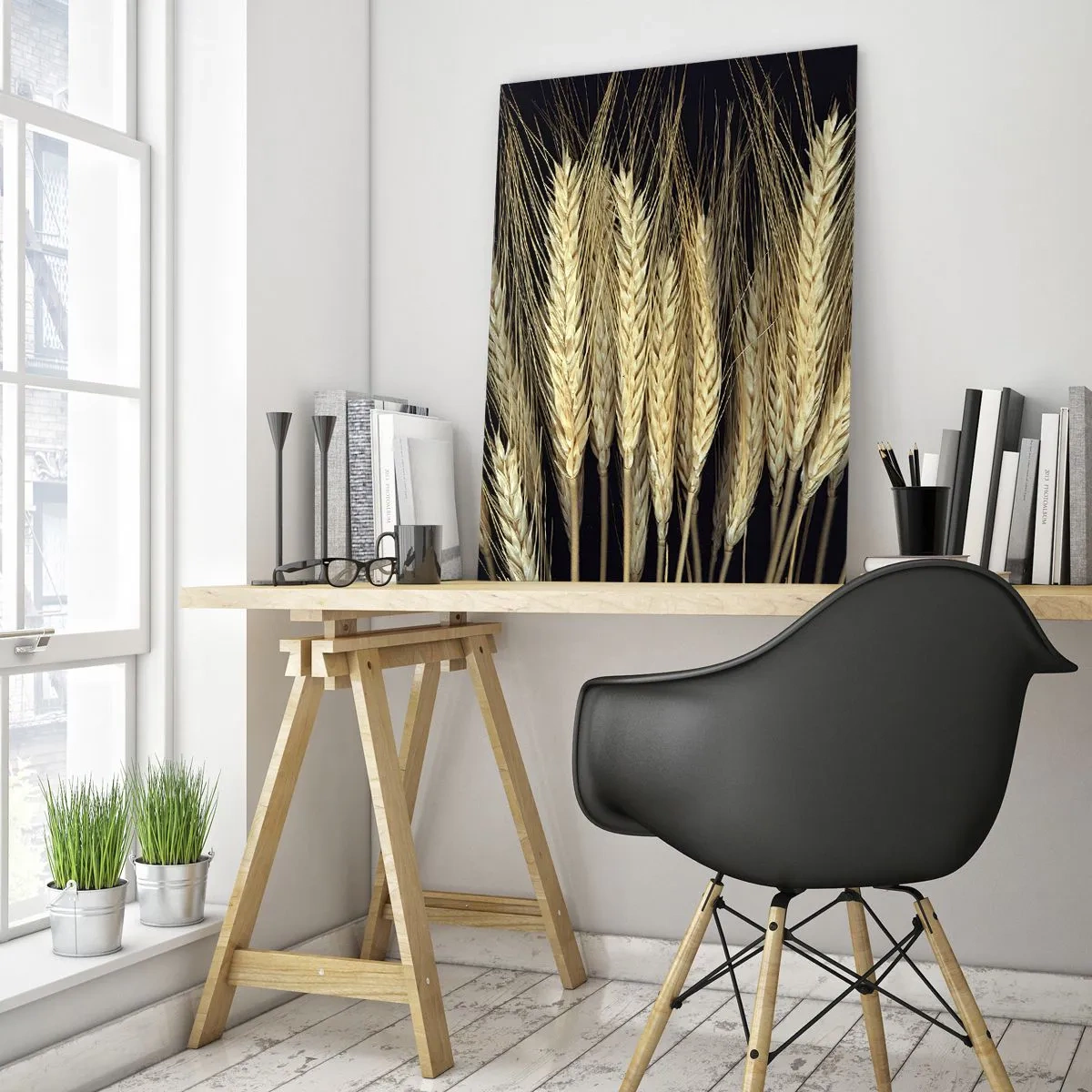 Obraz na skle - Rustikální magie - 50x70 cm