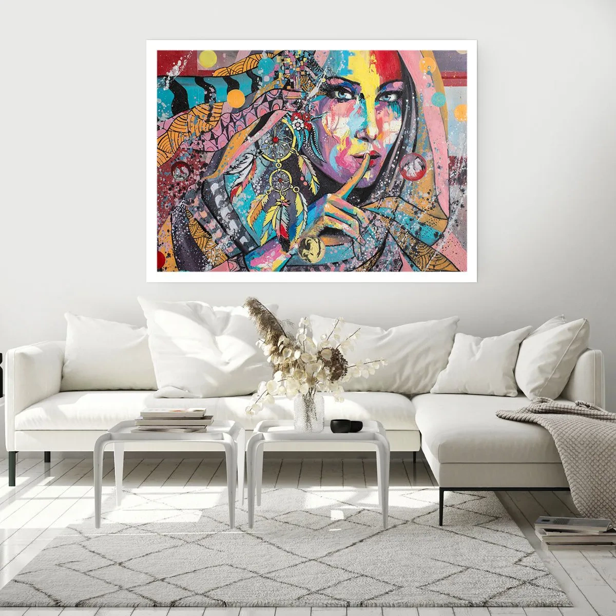 Plakát - Mlč, než pochopíš - 70x50 cm