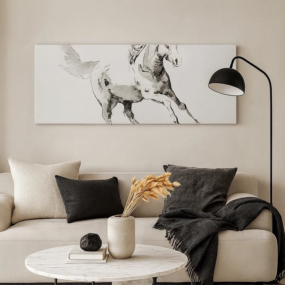 Obraz na plátně - Nezkrocená duše - 30x30 cm