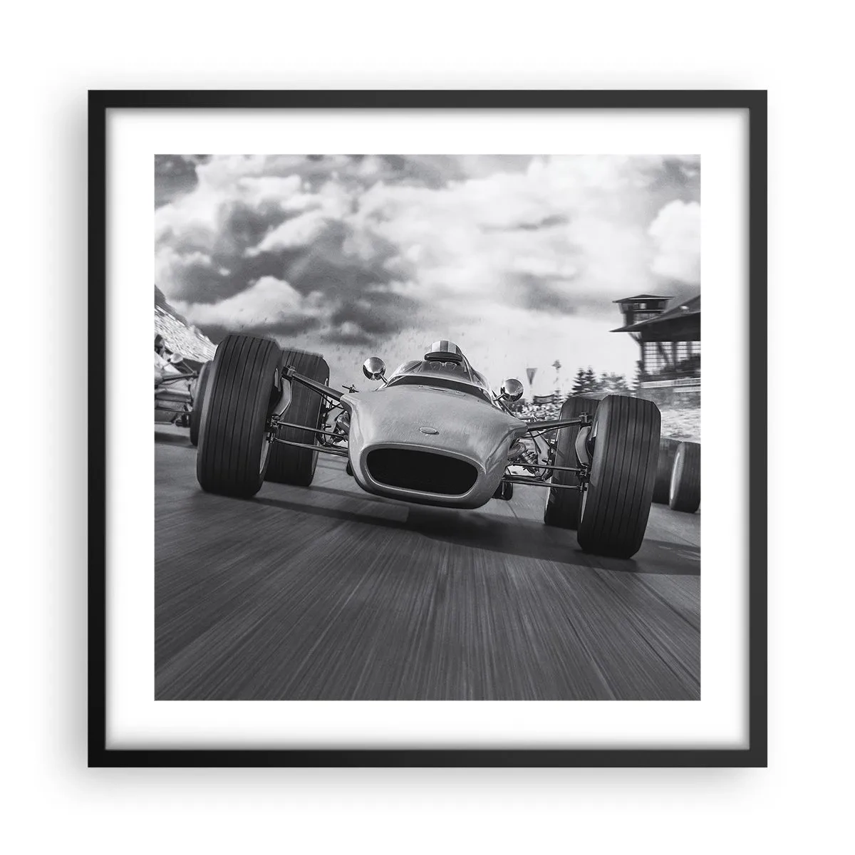 Plakát v černém rámu - Tohle je síla! - 50x50 cm