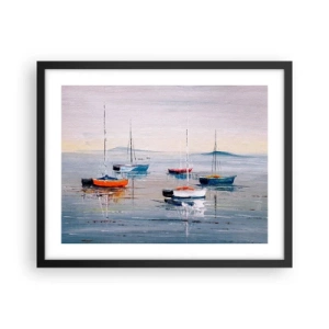 Plakát v černém rámu - Zasloužený odpočinek - 50x40 cm