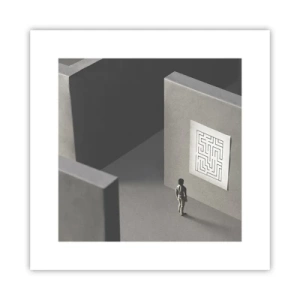 Plakát - Kde to ale jsem? - 30x30 cm