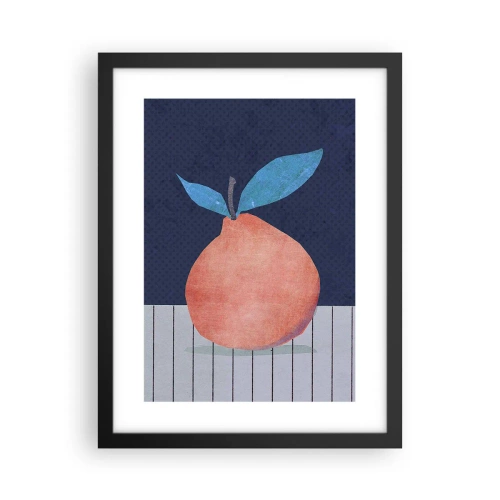 Plakát v černém rámu - Konvexita a rovina - 30x40 cm