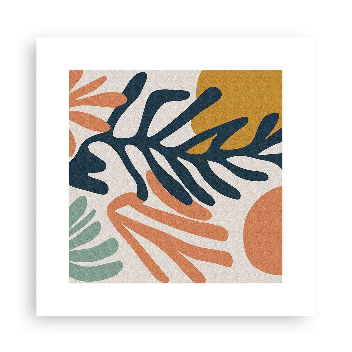 Plakát - Korálová moře - 30x30 cm