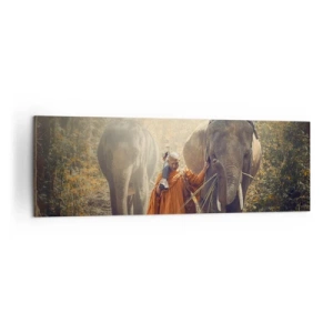Obraz na plátně - Plné pochopení - 160x50 cm