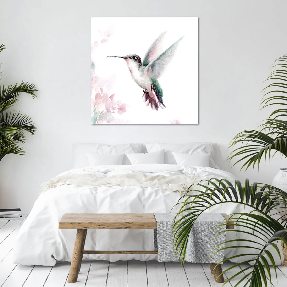 Obraz na plátně - Mávání - 60x60 cm