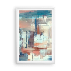 Plakát v bílém rámu - Dostat se ke světlu - 61x91 cm