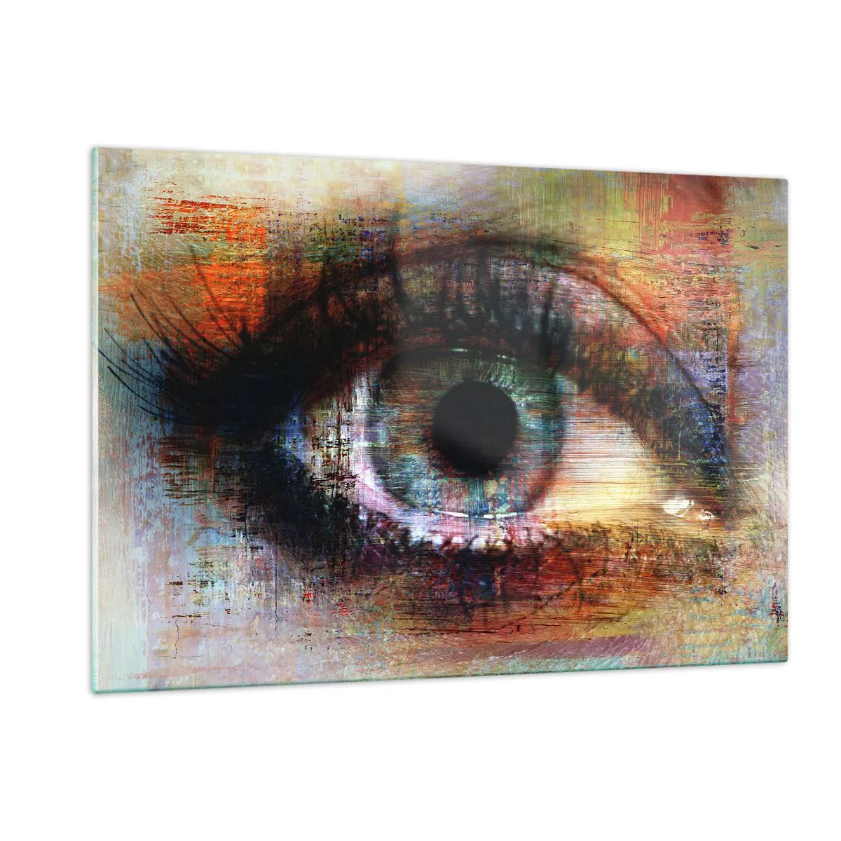 Obraz na skle - Lze se podívat do duše - 120x80 cm